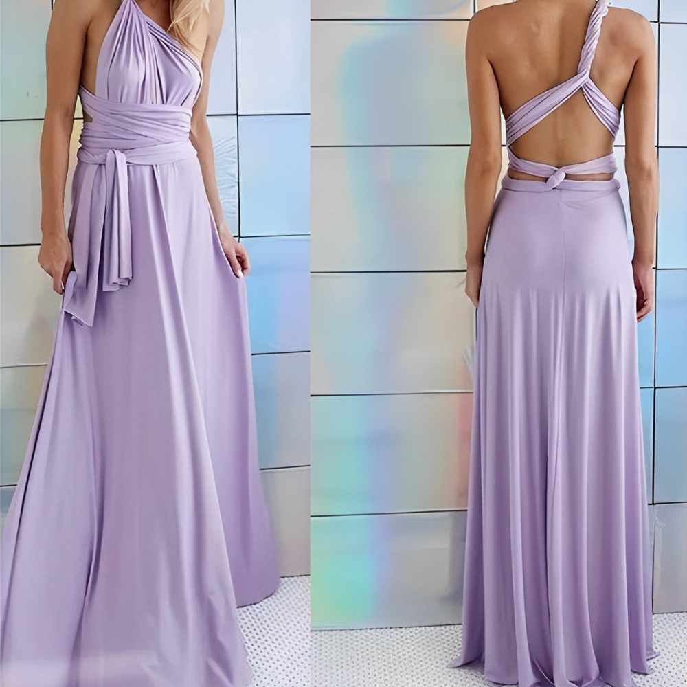 Damen Ärmelloses Kleid | Maxi-Women Dress-Kremer Mode