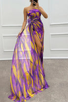 Damen Gerafftes Kleid | Maxi-Women Dress-Kremer Mode