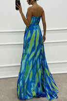 Damen Gerafftes Kleid | Maxi-Women Dress-Kremer Mode