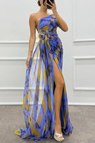 Damen Gerafftes Kleid | Maxi-Women Dress-Kremer Mode