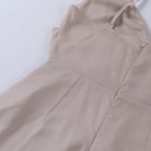 Damen Hoher Schlitz Hochzeitsgast Kleid | Maxi-Women Dress-Kremer Mode