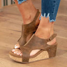 Damen Keilsandaletten | Stilvoll-Women Sandals-Kremer Mode
