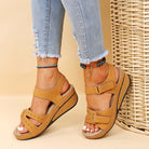 Damen Klassisch Offen Zehen Sandale | Sommer-Women Sandals-Kremer Mode