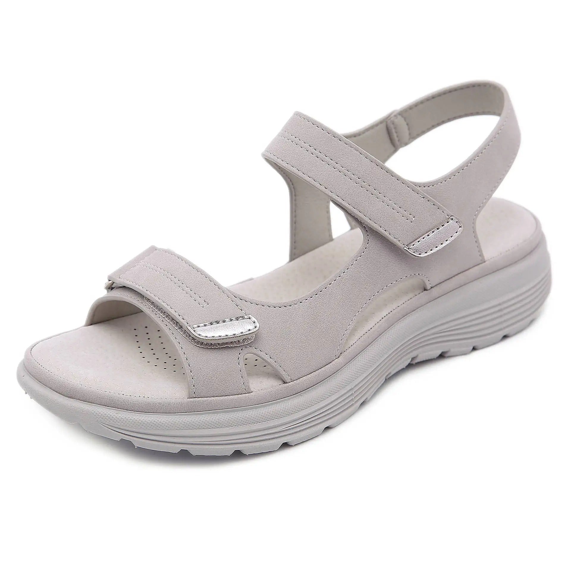 Damen Leichte Verstellbaren Riemen Sandalen | Sommer-Women Sandals-Kremer Mode