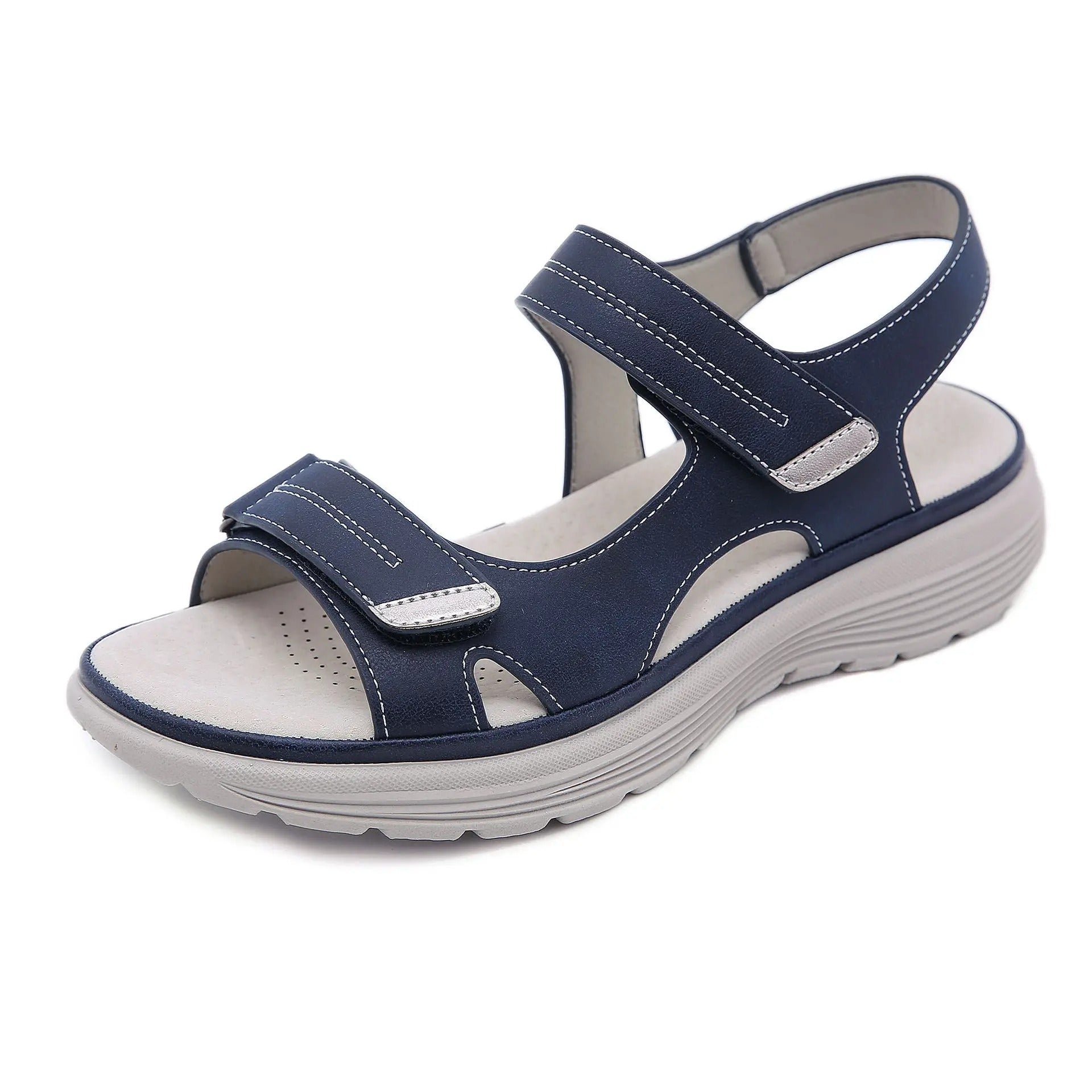 Damen Leichte Verstellbaren Riemen Sandalen | Sommer-Women Sandals-Kremer Mode