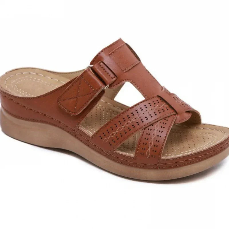 Damen Offene Zum Hineinschlüpfen Sandalen | Sommer-Women Sandals-Kremer Mode