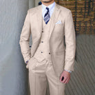 Herren 3-Teilige Tailored Hochzeit Gast Anzug Set | Moderne-Men Set-Kremer Mode
