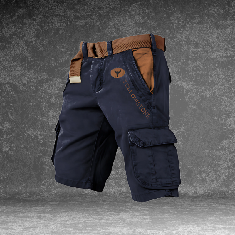 Herren Außen Cargo Kurze Hosen | Lässig-Men Shorts-Kremer Mode
