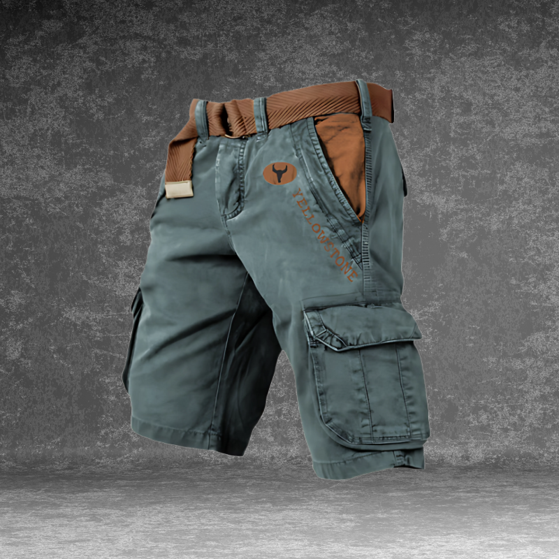 Herren Außen Cargo Kurze Hosen | Lässig-Men Shorts-Kremer Mode