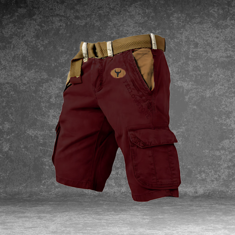 Herren Außen Cargo Kurze Hosen | Lässig-Men Shorts-Kremer Mode