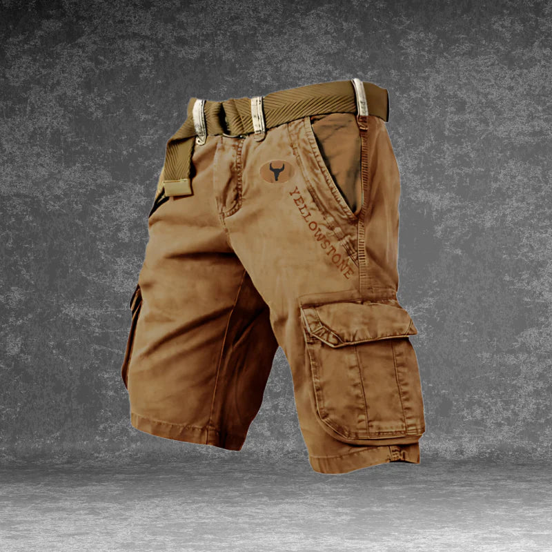 Herren Außen Cargo Kurze Hosen | Lässig-Men Shorts-Kremer Mode
