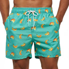 Herren Bedruckte Bade Kurze Hosen | Sommer-Men Swimwear-Kremer Mode