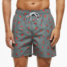 Herren Bedruckte Bade Kurze Hosen | Sommer-Men Swimwear-Kremer Mode