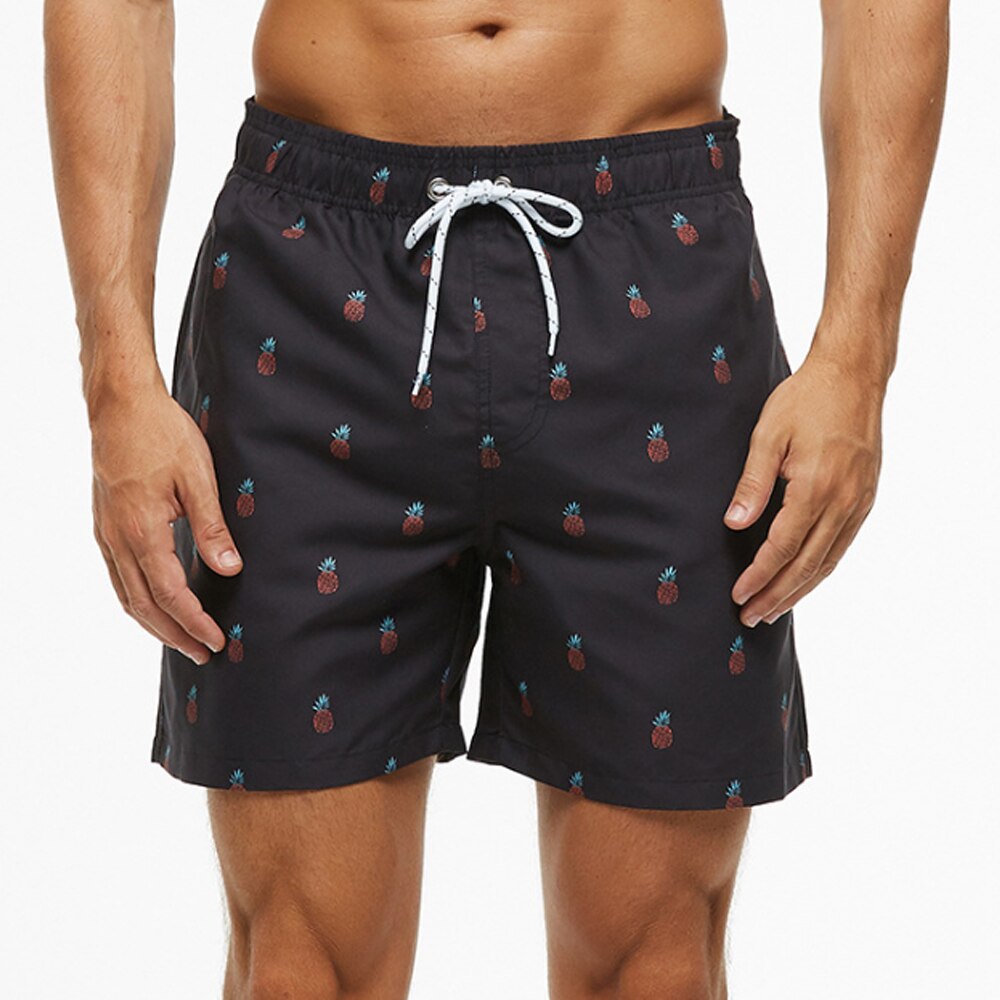 Herren Bedruckte Bade Kurze Hosen | Sommer-Men Swimwear-Kremer Mode