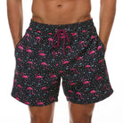Herren Bedruckte Bade Kurze Hosen | Sommer-Men Swimwear-Kremer Mode