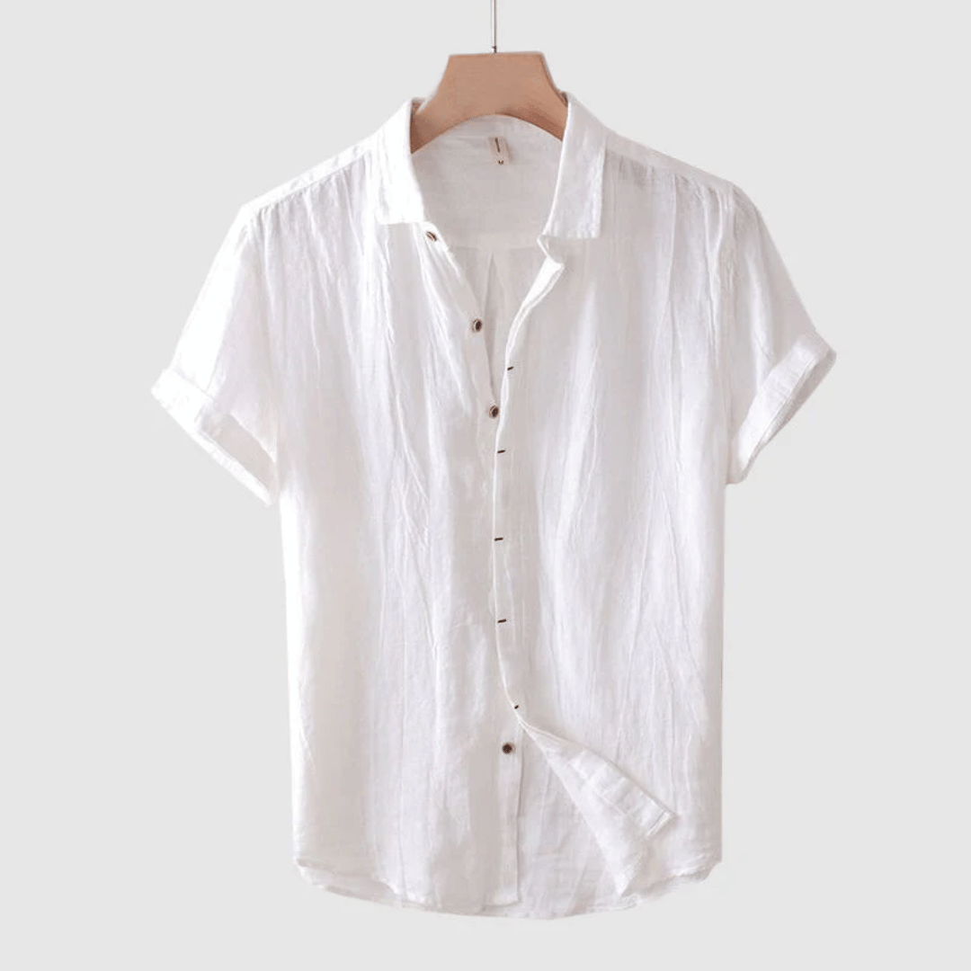 Herren Button-Down Sommer Poloshirt | Lässig-Men Shirt-Kremer Mode