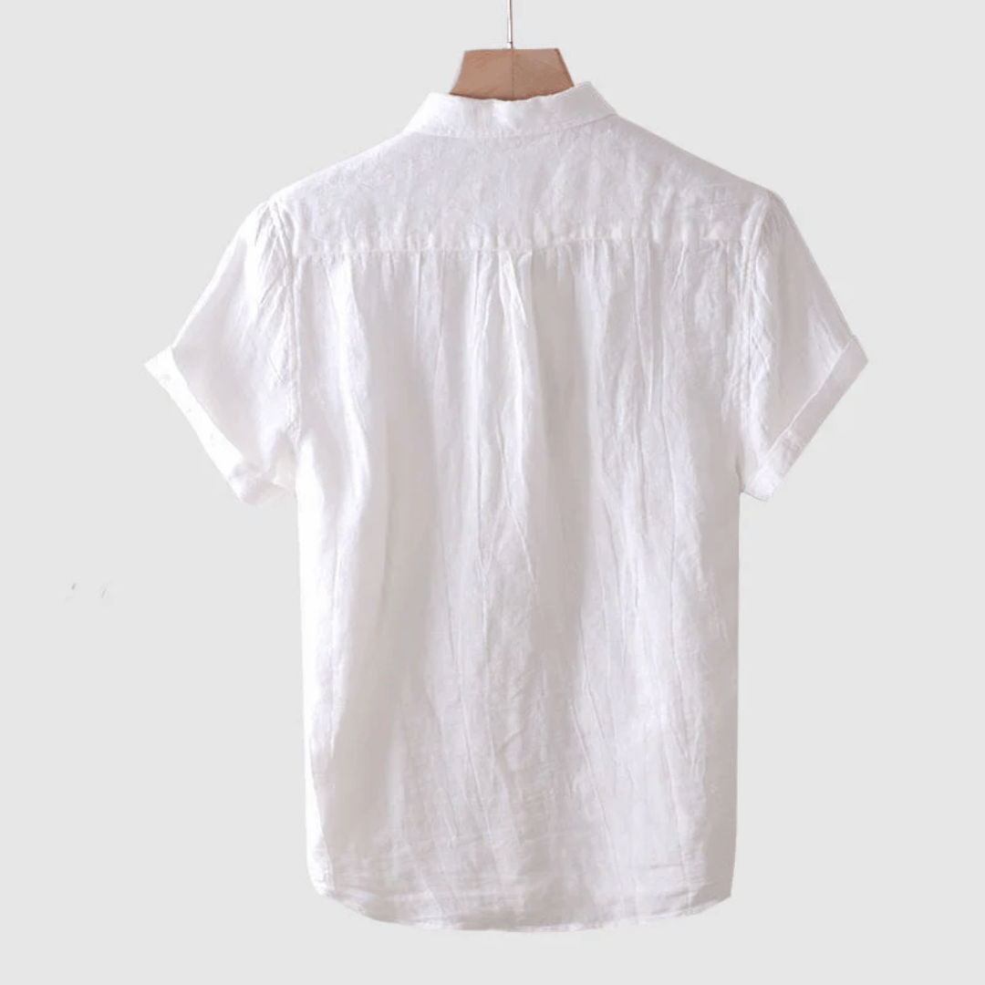 Herren Button-Down Sommer Poloshirt | Lässig-Men Shirt-Kremer Mode