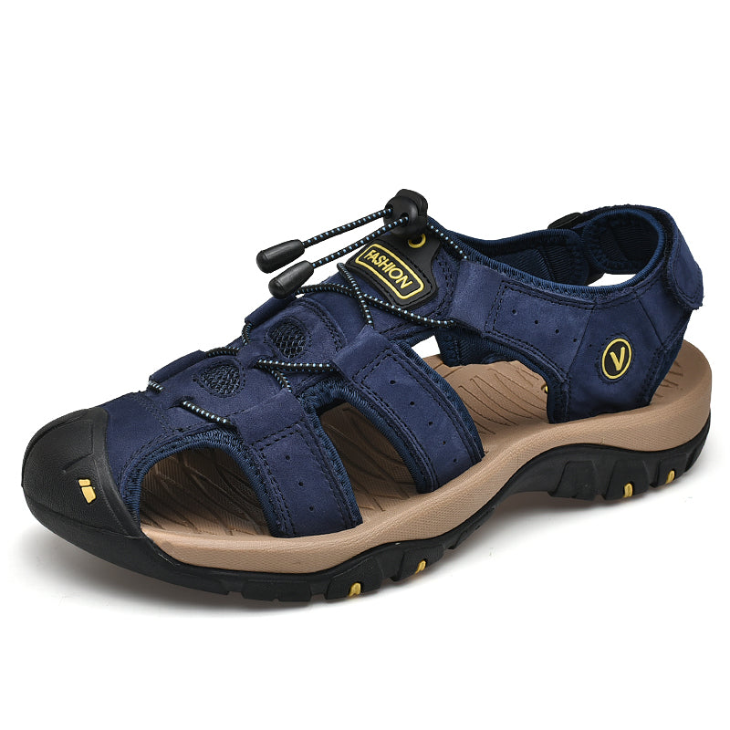 Herren Geschlossene Zehen Sportlich Sandale | Outdoor-Men Sandals-Kremer Mode