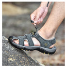 Herren Geschlossene Zehen Sportlich Sandale | Outdoor-Men Sandals-Kremer Mode