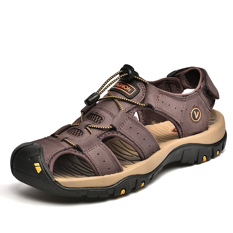Herren Geschlossene Zehen Sportlich Sandale | Outdoor-Men Sandals-Kremer Mode