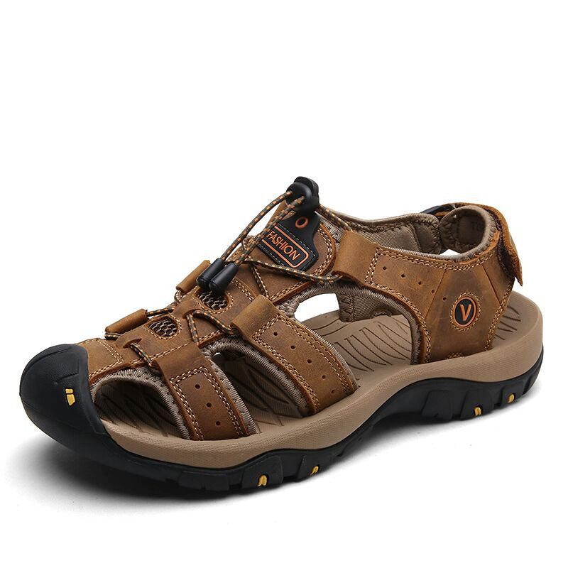 Herren Geschlossene Zehen Sportlich Sandale | Outdoor-Men Sandals-Kremer Mode