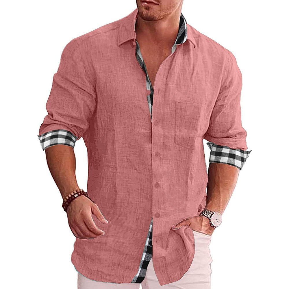 Herren Halbe Ärmel Hemd | Stilvoll-Men Shirt-Kremer Mode