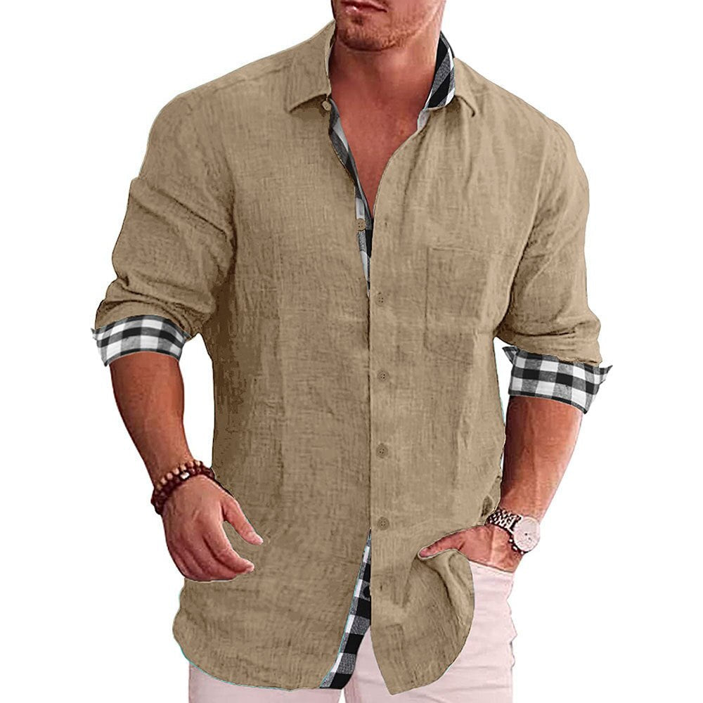 Herren Halbe Ärmel Hemd | Stilvoll-Men Shirt-Kremer Mode