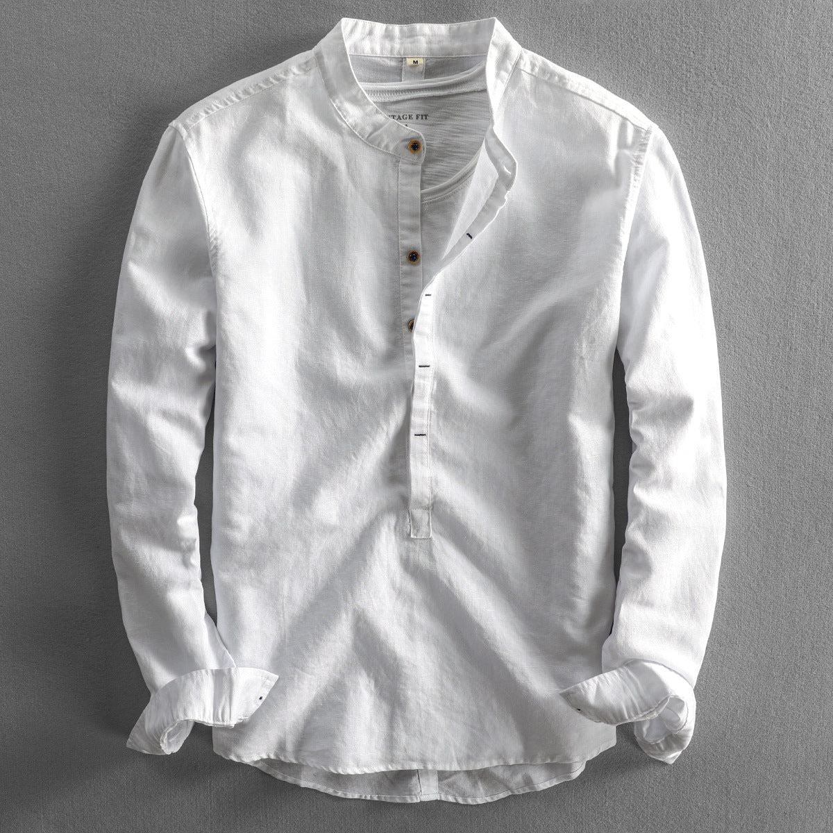 Herren Klassisch Langarm Hemd | Luftig-Men Shirt-Kremer Mode
