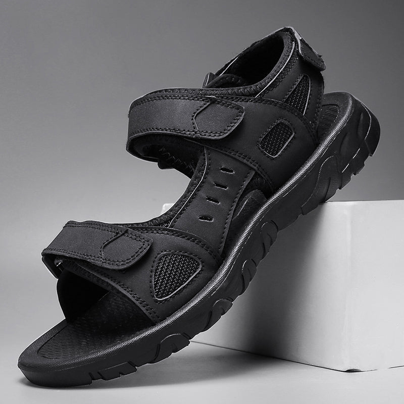 Herren Klassisch Outdoor Sandale | Offene Zehen-Men Sandals-Kremer Mode
