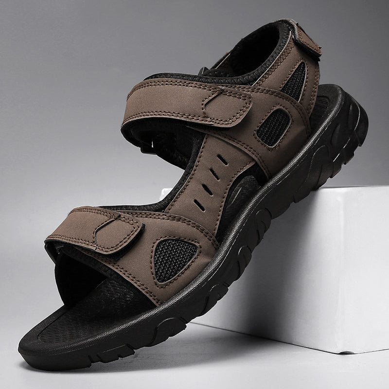 Herren Klassisch Outdoor Sandale | Offene Zehen-Men Sandals-Kremer Mode