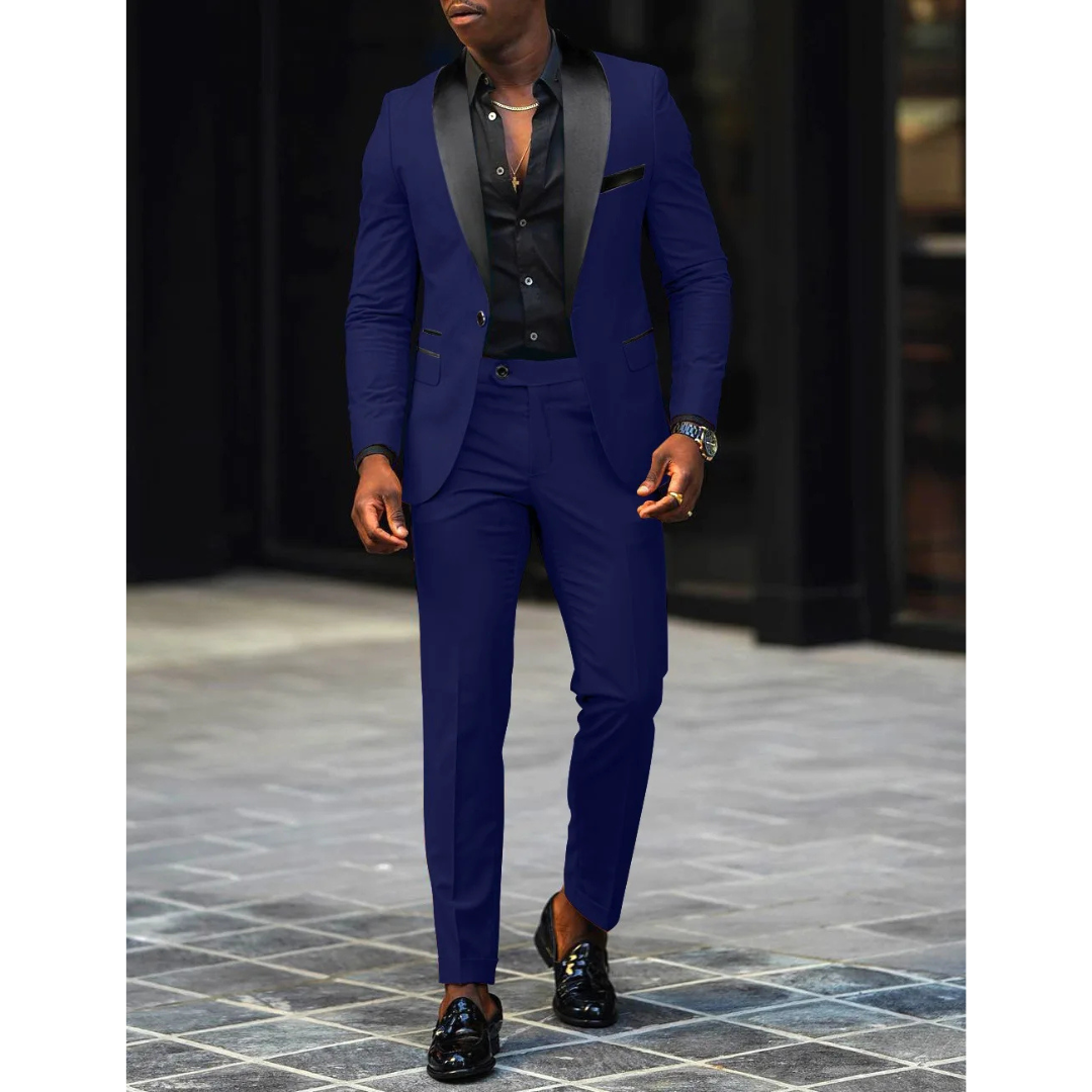 Herren Klassischer Hochzeitsgast-Anzug Set | Moderne-Men Set-Kremer Mode