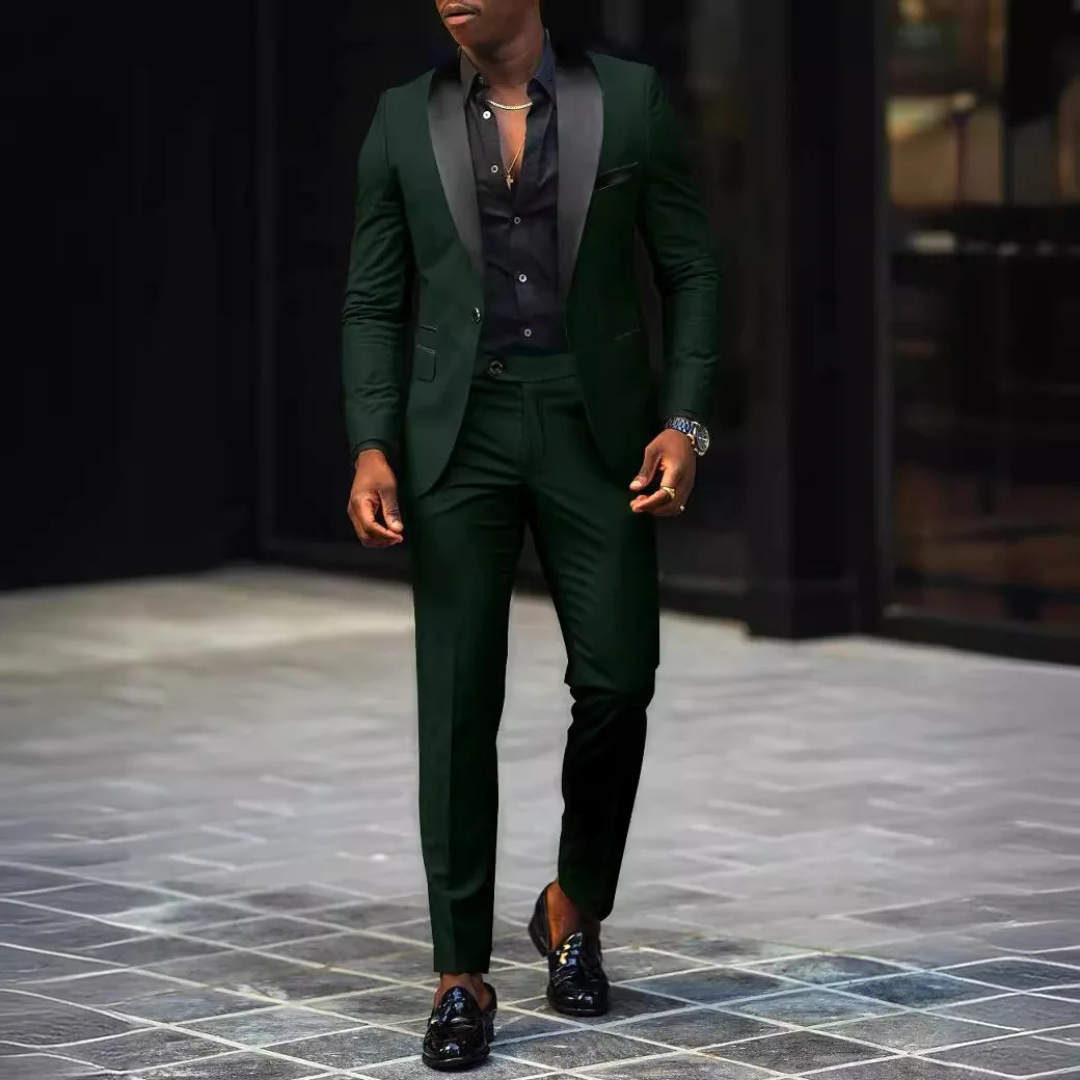 Herren Klassischer Hochzeitsgast-Anzug Set | Moderne-Men Set-Kremer Mode