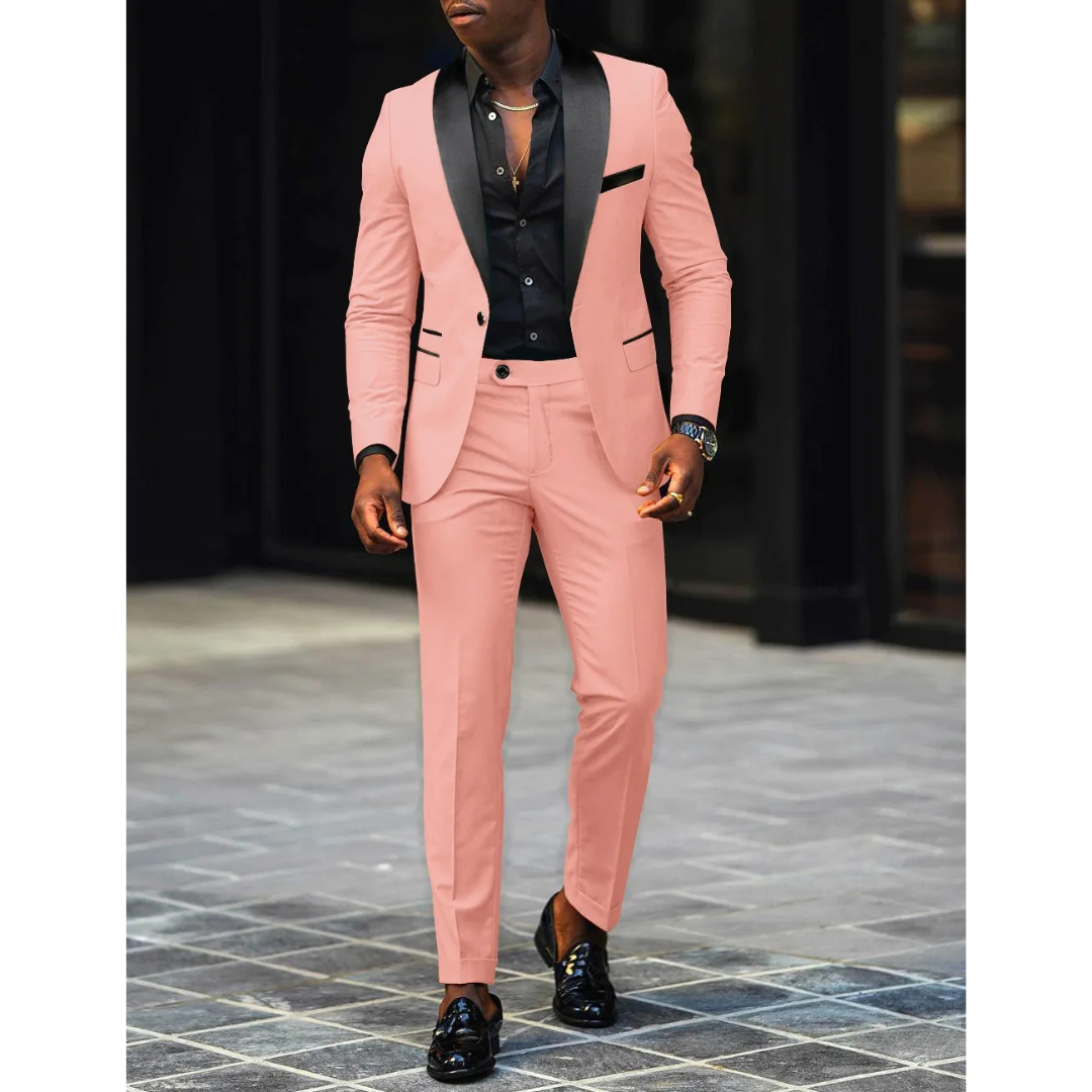 Herren Klassischer Hochzeitsgast-Anzug Set | Moderne-Men Set-Kremer Mode