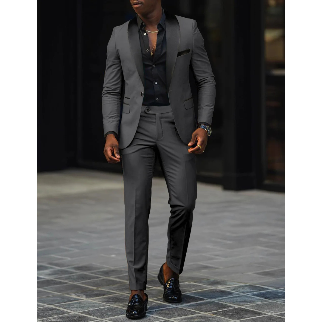 Herren Klassischer Hochzeitsgast-Anzug Set | Moderne-Men Set-Kremer Mode