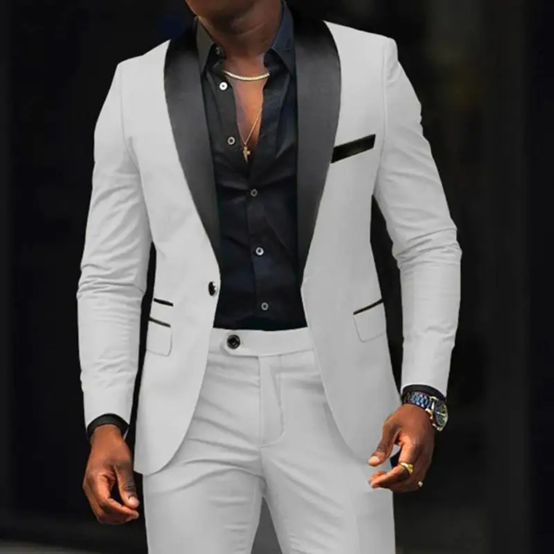Herren Klassischer Hochzeitsgast-Anzug Set | Moderne-Men Set-Kremer Mode