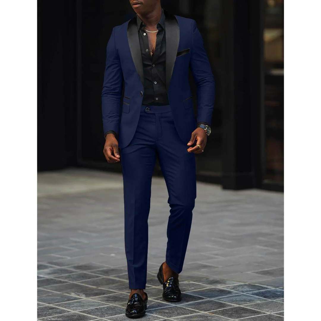 Herren Klassischer Hochzeitsgast-Anzug Set | Moderne-Men Set-Kremer Mode