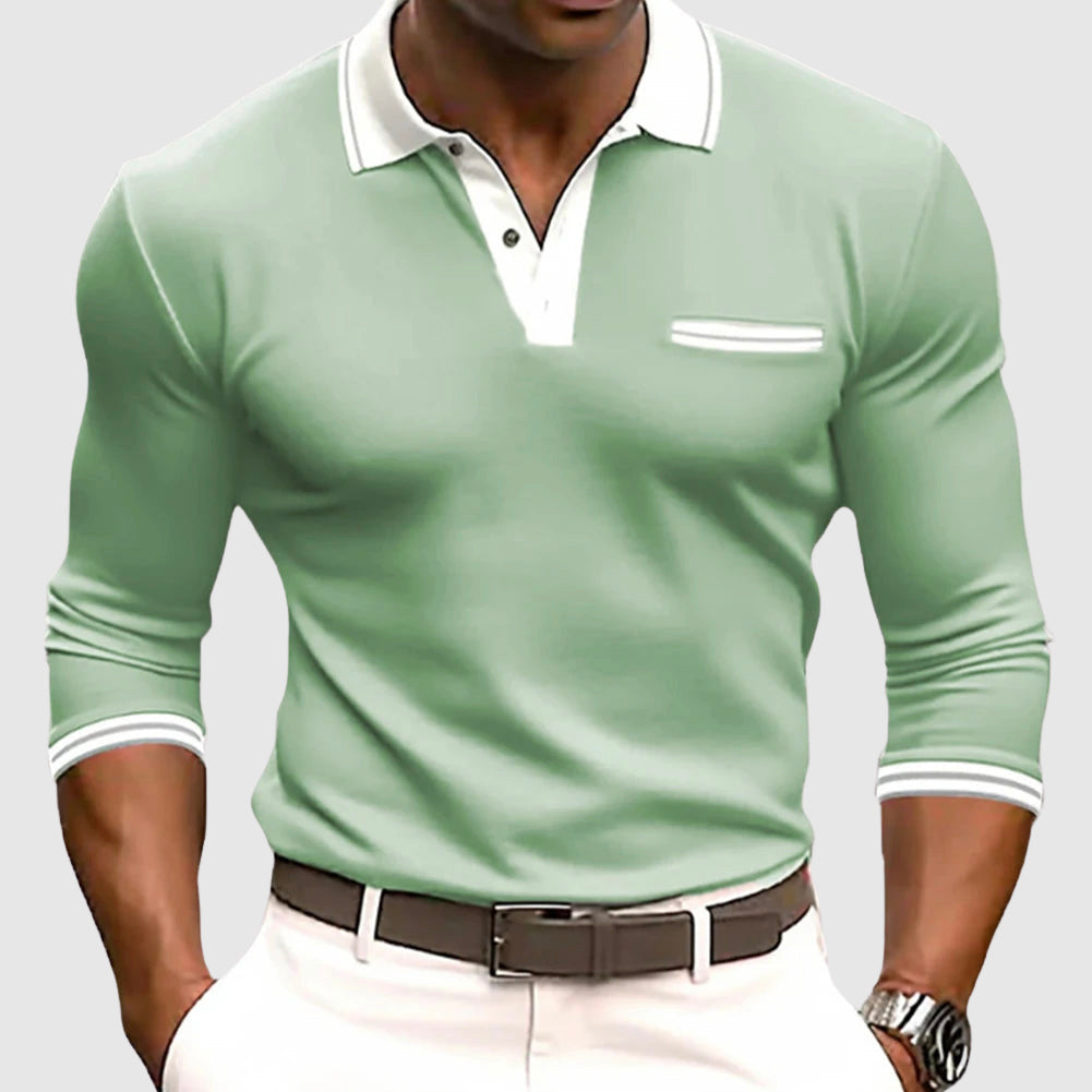 Herren Langarm Slim Fit Hemd | Lässig-Men Shirt-Kremer Mode