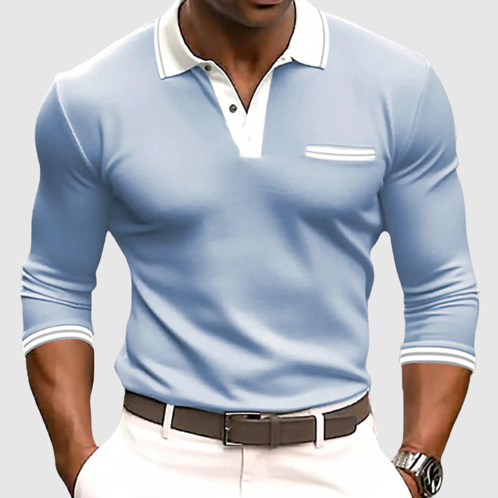 Herren Langarm Slim Fit Hemd | Lässig-Men Shirt-Kremer Mode