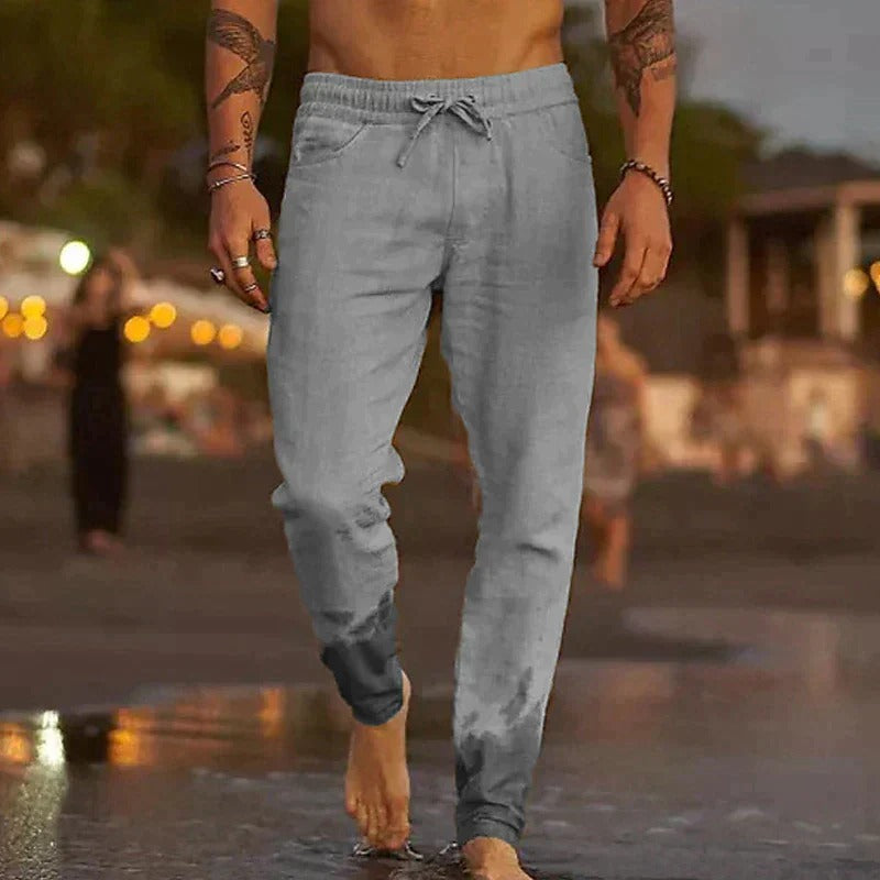 Herren Lässig Kordelzug Hose | Sommer-Men Pants-Kremer Mode