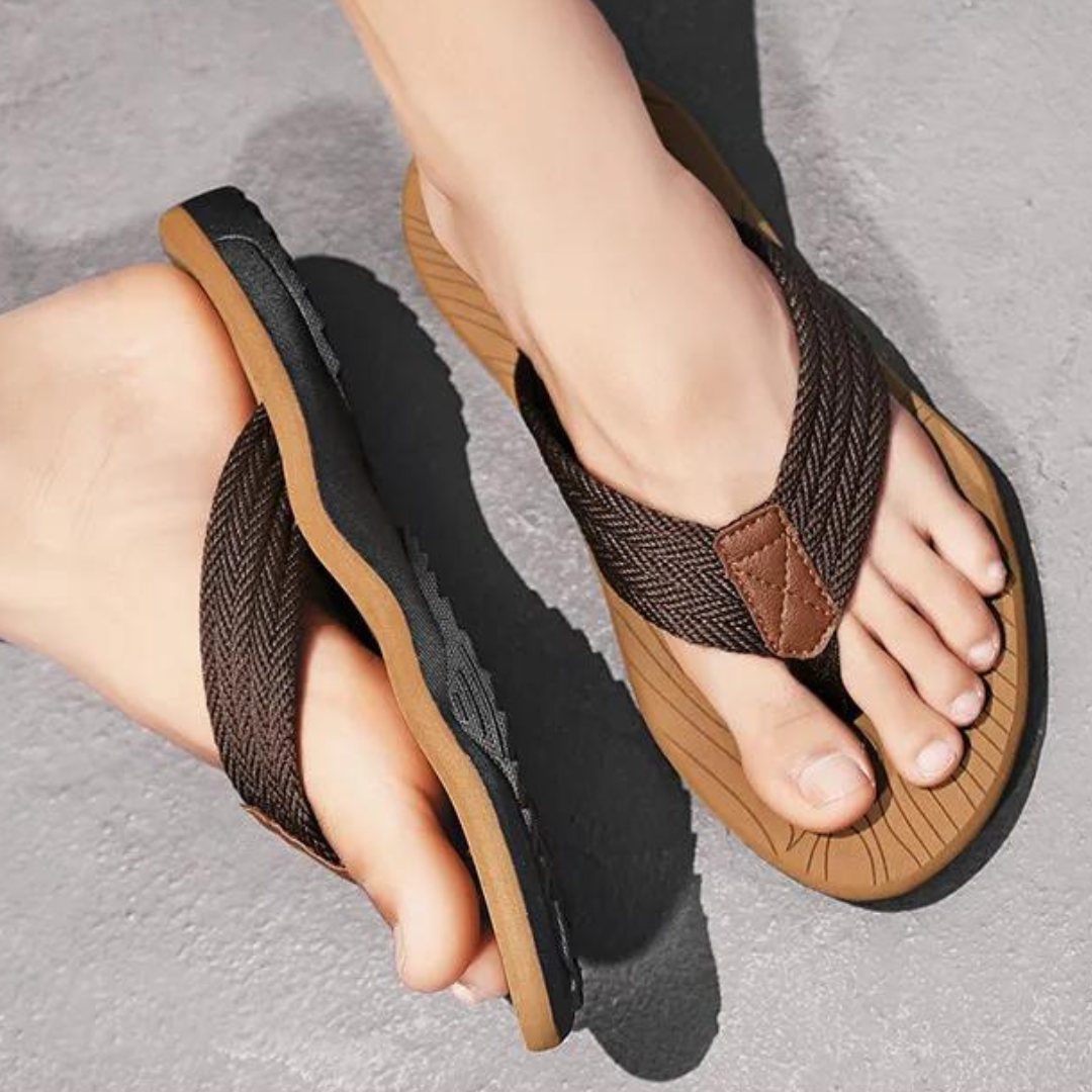 Herren Lässig Rutschfest Hausschuhe | Outdoor-Men Slippers-Kremer Mode