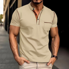 Herren Lässig Slim Fit Hemd | Brusttasche-Men Shirt-Kremer Mode