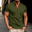 Herren Lässig Slim Fit Hemd | Brusttasche-Men Shirt-Kremer Mode