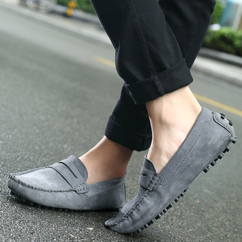 Herren Lässig Slip-On Loafer | Zeitlos-Men Loafers-Kremer Mode