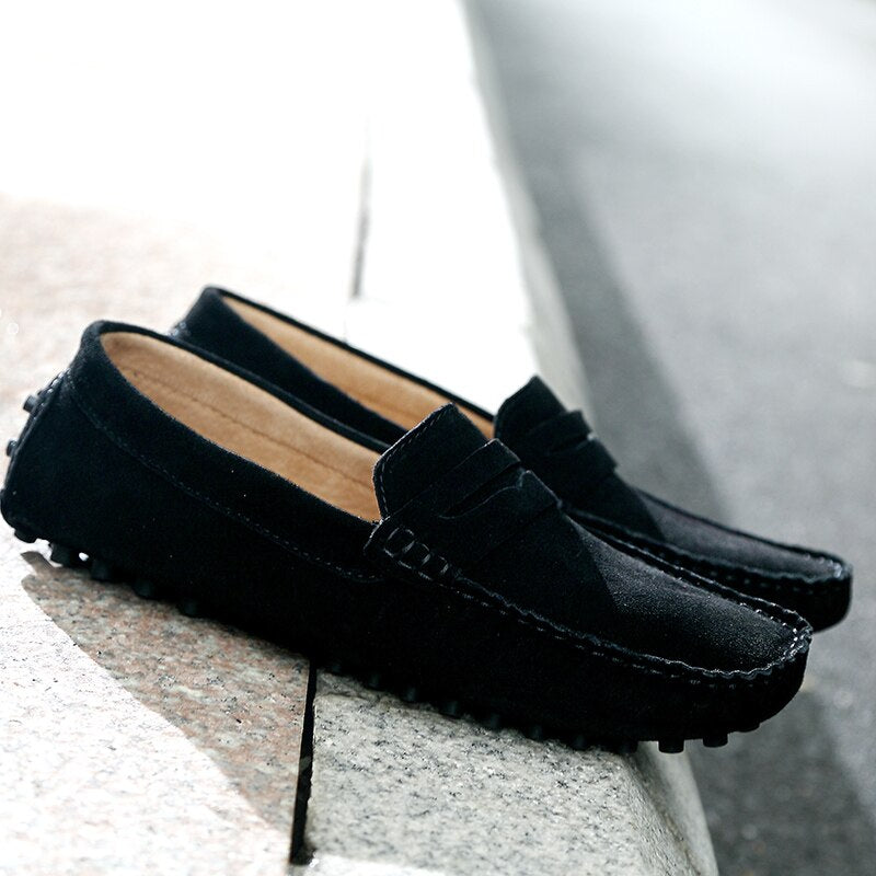 Herren Lässig Slip-On Loafer | Zeitlos-Men Loafers-Kremer Mode