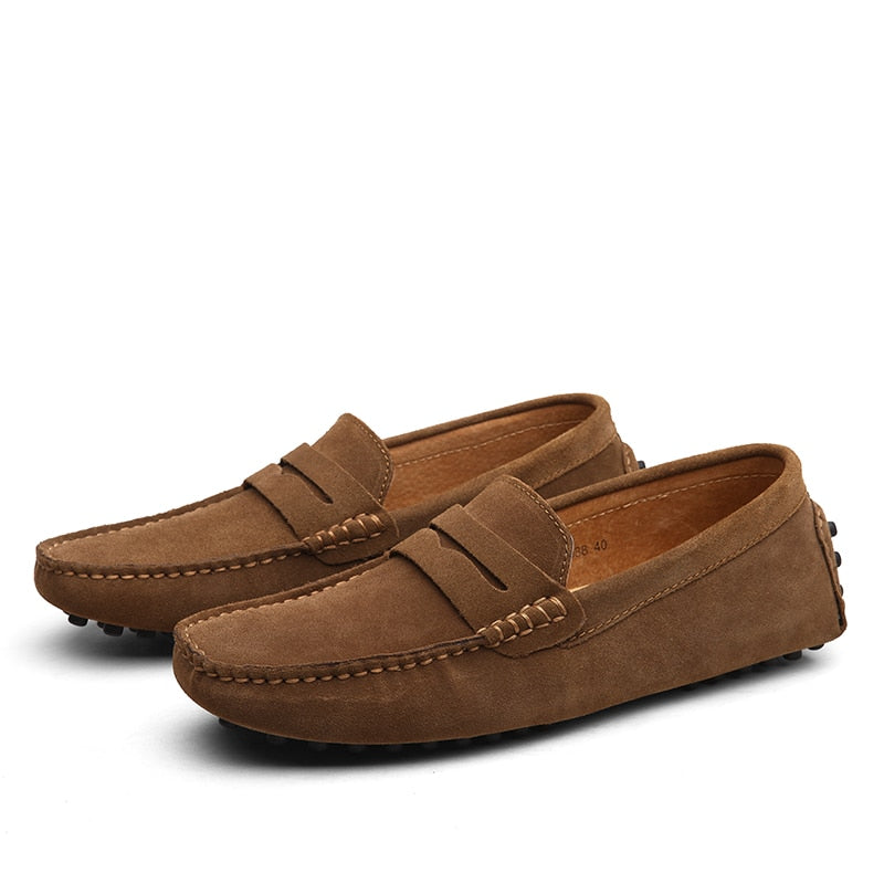 Herren Lässig Slip-On Loafer | Zeitlos-Men Loafers-Kremer Mode