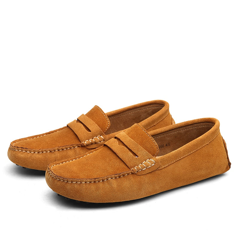 Herren Lässig Slip-On Loafer | Zeitlos-Men Loafers-Kremer Mode