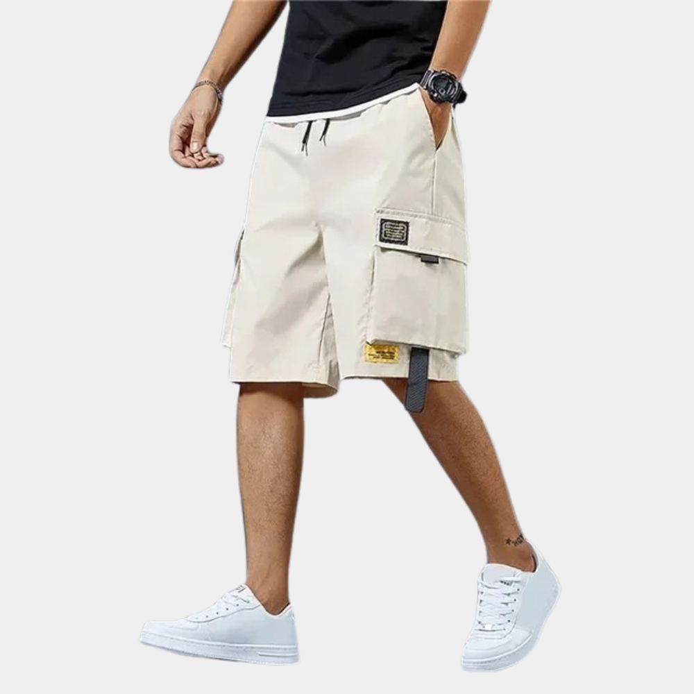 Herren Lässige Cargo Kurze Hosen | Lockere Passform-Men Shorts-Kremer Mode