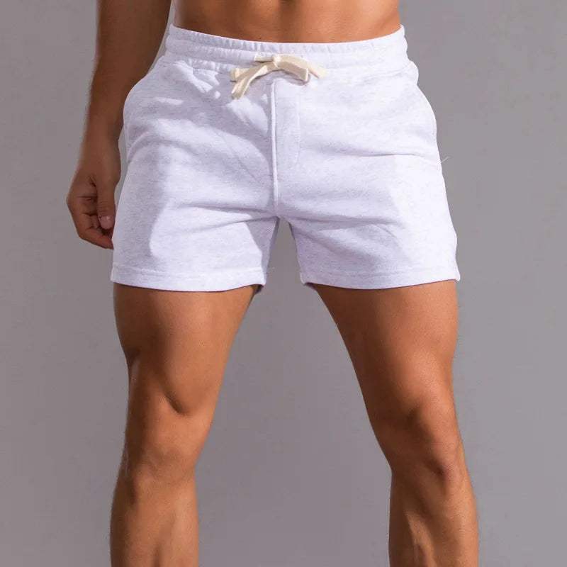 Herren Lässige Kordelzug Kurze Hosen | Leicht-Men Shorts-Kremer Mode