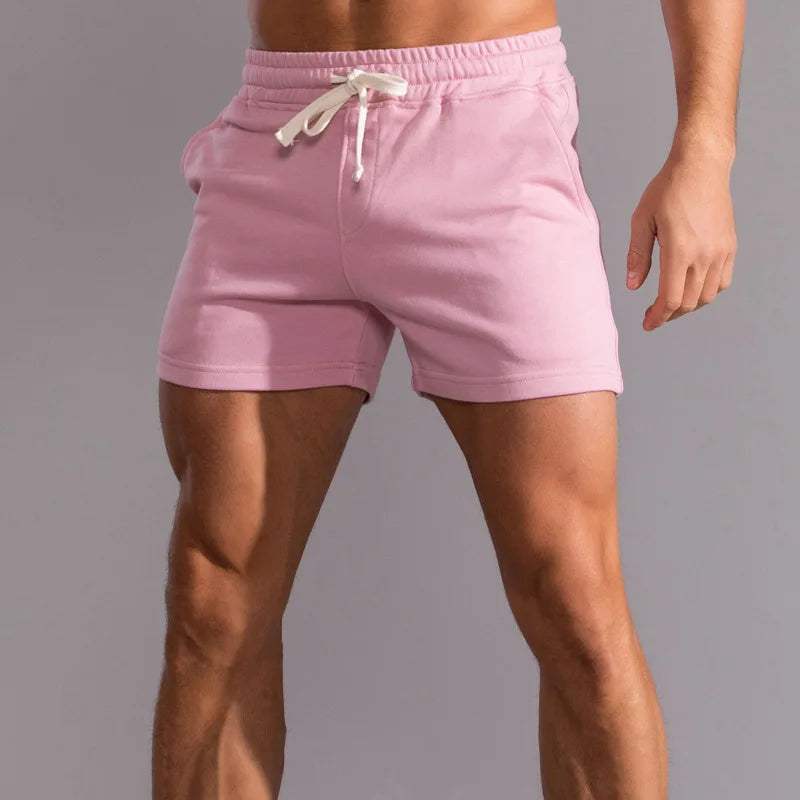 Herren Lässige Kordelzug Kurze Hosen | Leicht-Men Shorts-Kremer Mode