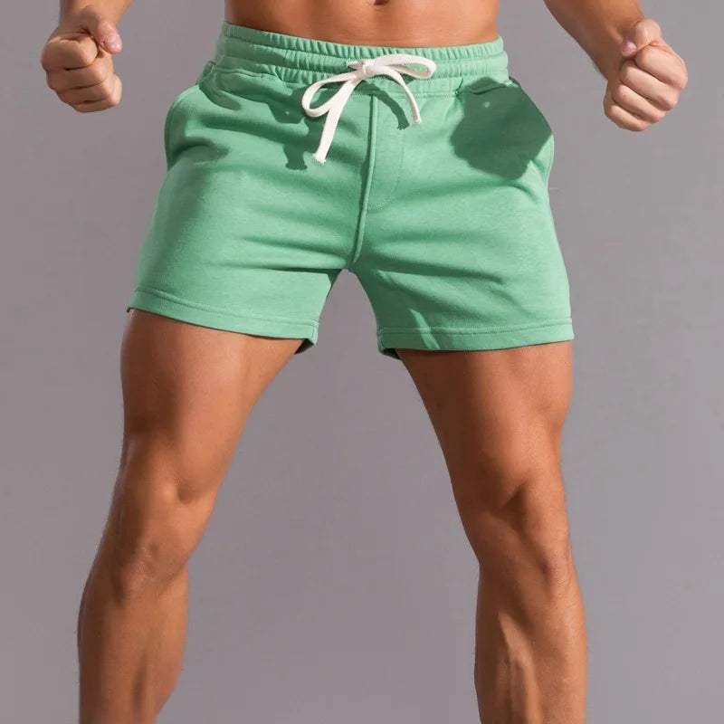 Herren Lässige Kordelzug Kurze Hosen | Leicht-Men Shorts-Kremer Mode